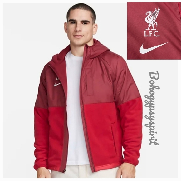 NWT Nike ⚽️ Liverpool AWF Hoodie Jacket, MediumNWT - Picture 1 of 16
